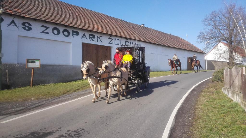 ZOOPARK Zelčín Vila Mělník Exterior foto